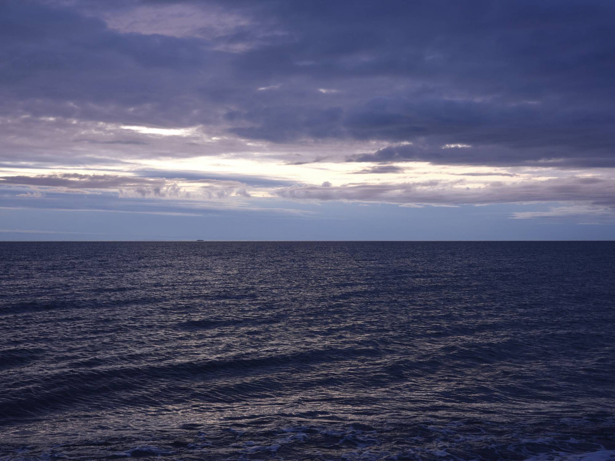 Arctic Ocean at midnight